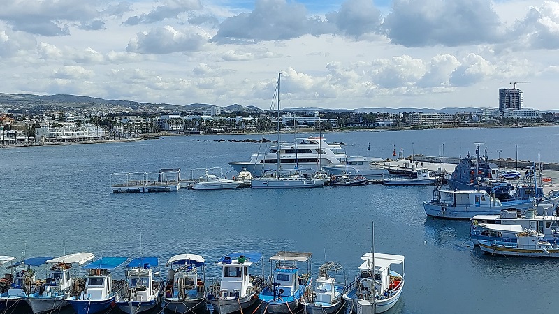 BODAN V am Besuchersteg in Paphos