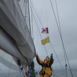 Einfahrt in kanadische Gewässer